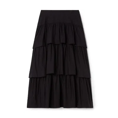 Ulla Johnson Winnie Skirt In Noir