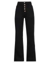 Ulla Johnson Lou High-rise Flared-leg Jeans In Black