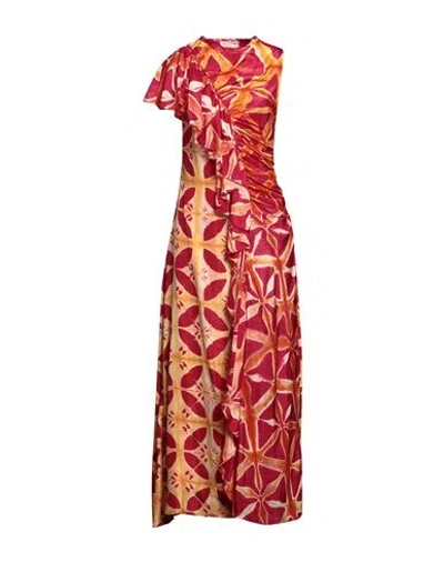 Ulla Johnson Woman Maxi Dress Orange Size 2 Silk