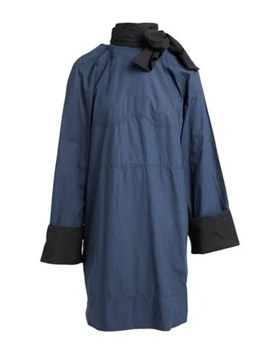 Ulla Johnson Woman Mini Dress Navy Size 8 Cotton In Blue