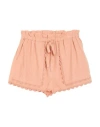 Ulla Johnson Woman Shorts & Bermuda Shorts Apricot Size 6 Linen, Cotton