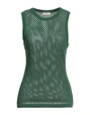 Ulla Johnson Woman Sweater Green Size M Cotton In Green