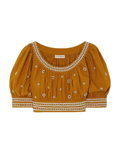 Ulla Johnson Blouses In Yellow