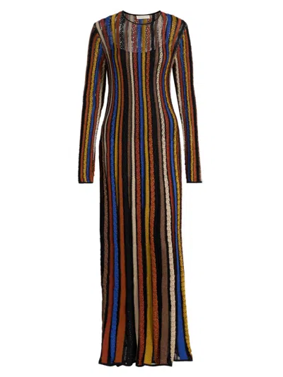 Ulla Johnson Women's Albie Striped Maxi Dress
