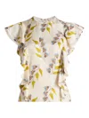 Ulla Johnson Botanical Sleeveless Top In Neutral