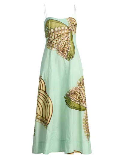 Ulla Johnson Vesela Cami Midi Dress In White