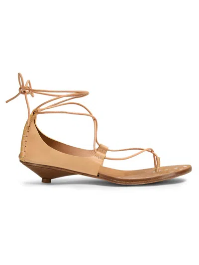 Ulla Johnson Women's Aves Bare Leather Sandals In Brown