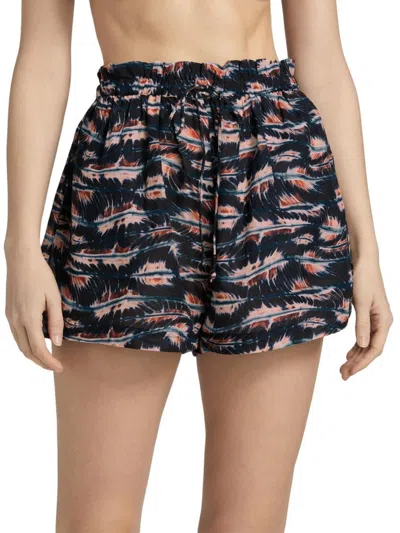 Ulla Johnson Women's Bijou Drawstring Shorts In Multi