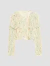 Ulla Johnson Delfina Long-sleeve Silk Chiffon Blouse