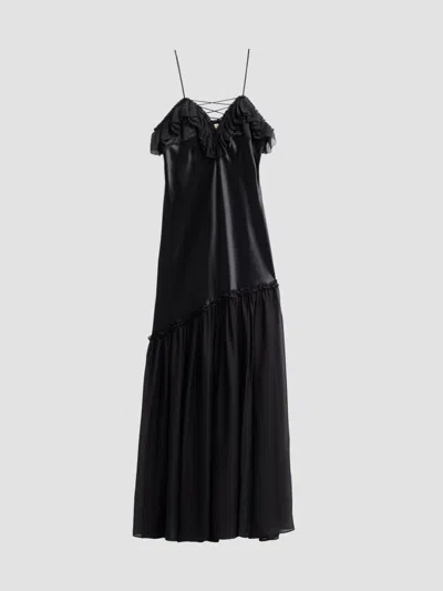 Ulla Johnson Women's Elaria Silk Gown In Black