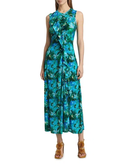 Ulla Johnson Elise Dress In Blue