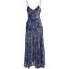 Ulla Johnson Elodie Midi Dress In Blue