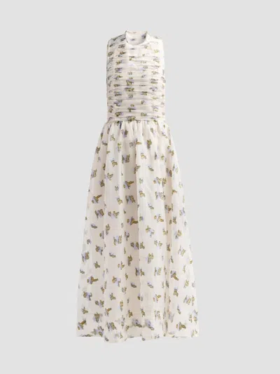 Ulla Johnson Women's Fleurine Organza Maxi Dress