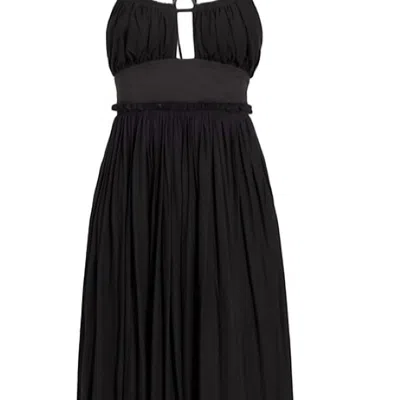 Ulla Johnson Women's Freya Adjustable Straps Cut-out Dress In Black