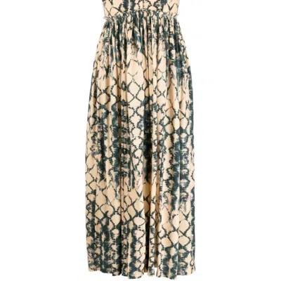 Ulla Johnson Freya Halter Midi Dress In Multi
