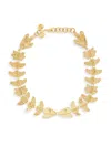 ULLA JOHNSON WOMEN'S HAMMERED GOLDTONE CHAIN NECKLACE
