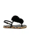 Ulla Johnson Women's Ingrid Espadrille Flat Sandal In Noir