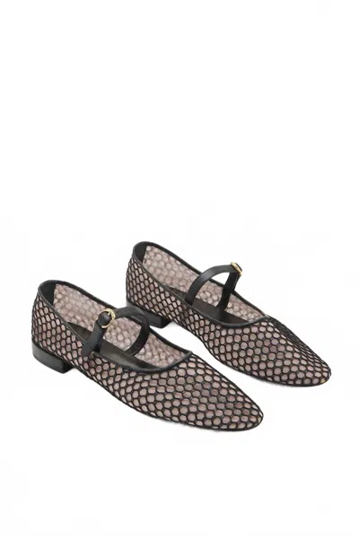 Ulla Johnson Women's Isobel Mesh Ballet Flat In Black
