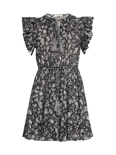 Ulla Johnson Women's Kalina Coverup Minidress In Blue