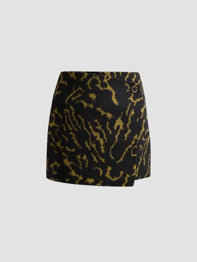 Ulla Johnson Women's Leyla Wool Mini Skirt In Amber