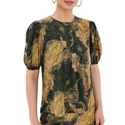 Ulla Johnson Women's Lila Top In Alpine In Black