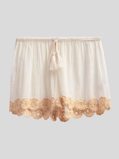 Ulla Johnson Women's Liya Cotton Cover-up Shorts In Neutral