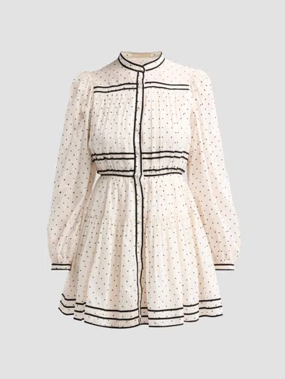 Ulla Johnson Women's Lumi Cotton Mini Dress In Blanc