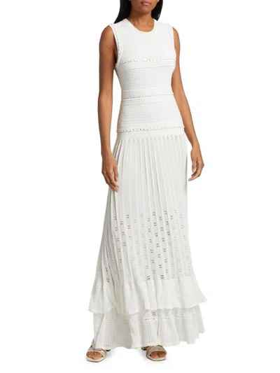 Ulla Johnson Women's Mireille Maxi Dress In White
