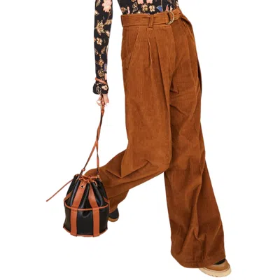 Ulla Johnson Women's Nico Pant In Umber In Multi
