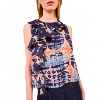 Ulla Johnson Nya Sleeveless Top In Blue