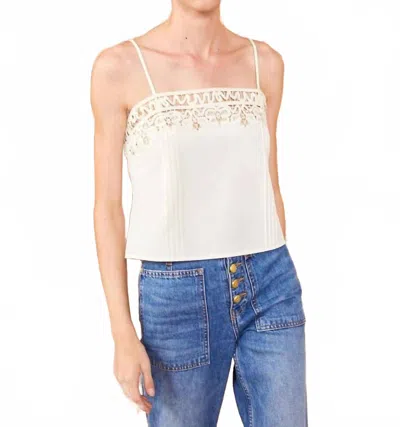 Ulla Johnson Women's Palma Camisole Top In Pearl