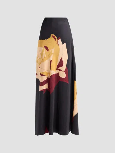 Ulla Johnson Women's Pera Floral Silk Skirt In Multi