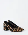 Ulla Johnson Polline Mixed Leather Block-heel Pumps In Multi