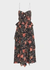 ULLA JOHNSON WOMEN'S RENATA DRESS MIDI DRESS