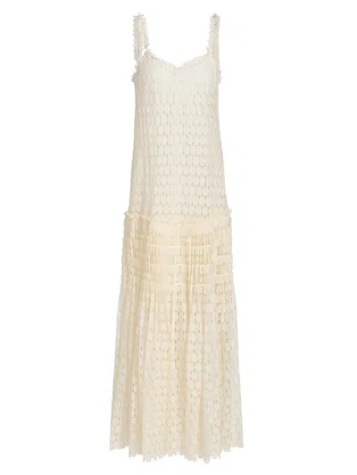 Ulla Johnson Women's Sigrid Cotton-blend Lace Gown In Neutral