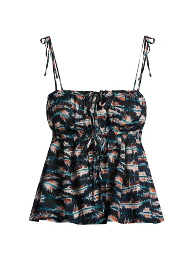 Ulla Johnson Women's Tallulah Tie-dye Cover-up Tank