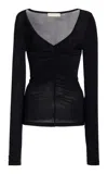 Ulla Johnson Women's Tasia Top In Noir In Black