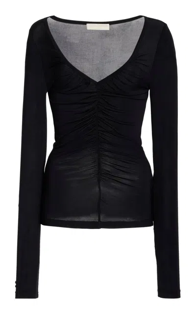 Ulla Johnson Women's Tasia Top In Noir In Black