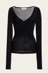 Ulla Johnson Women's Tasia Top In Noir In Black