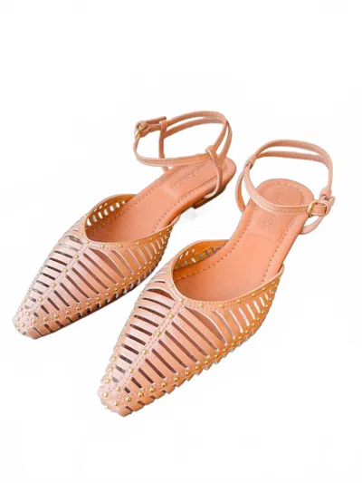 Ulla Johnson Women's Violette Cage Flat In Siena