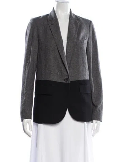 Pre-owned Ulla Johnson Wool Blazer In Black