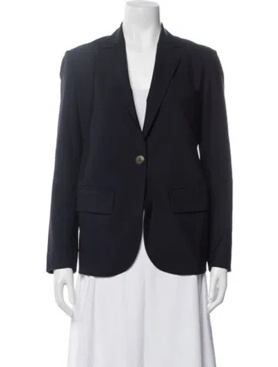 Pre-owned Ulla Johnson Wool Blazer In Blue