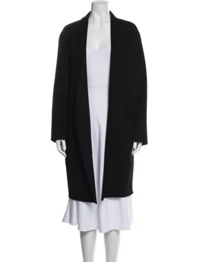 Pre-owned Ulla Johnson Wool Coat In Black
