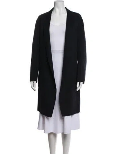 Pre-owned Ulla Johnson Wool Coat In Black