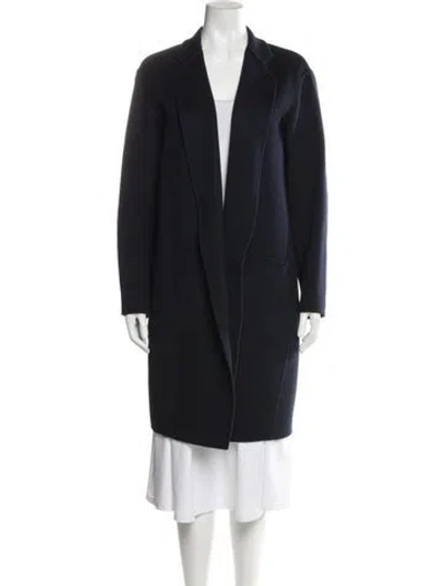 Pre-owned Ulla Johnson Wool Coat In Blue