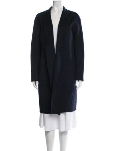 Pre-owned Ulla Johnson Wool Coat In Blue