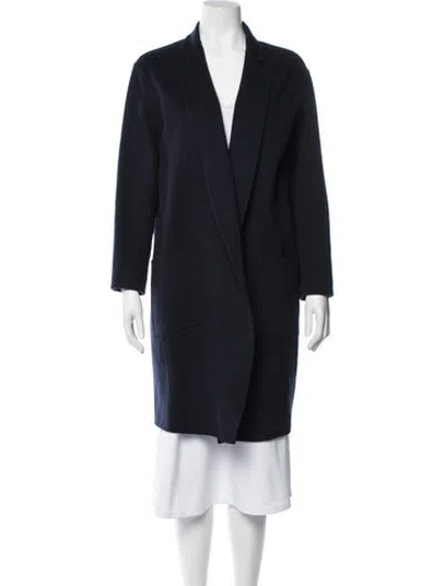 Pre-owned Ulla Johnson Wool Coat In Blue