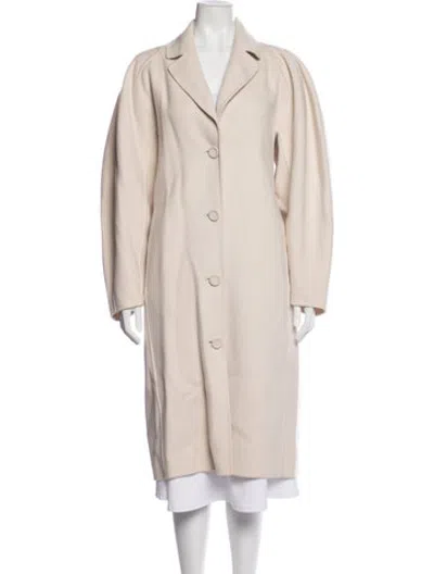 Pre-owned Ulla Johnson Wool Coat In Neutrals