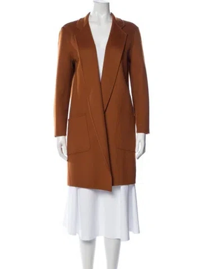 Pre-owned Ulla Johnson Wool Coat In Orange