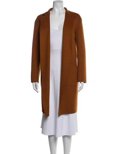 Pre-owned Ulla Johnson Wool Coat In Orange